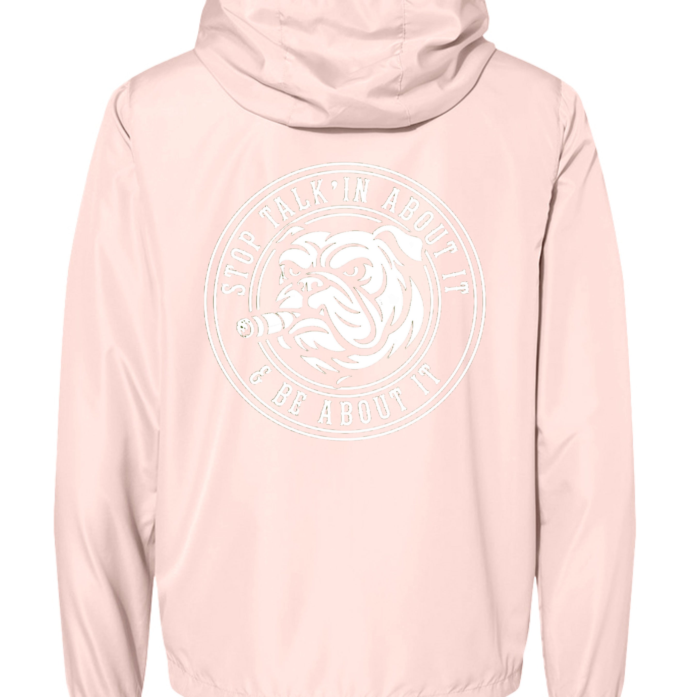 Blush/ White Zipper - BACK